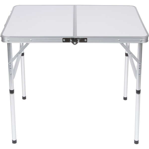 Counter height shop camping table